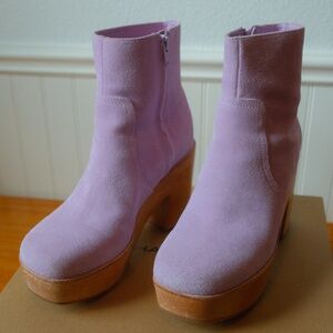 Charlotte Stone Paz Lilac Suede 6